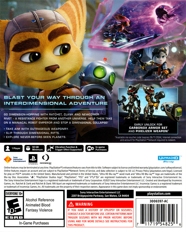 Ratchet and Clank: Rift Apart - Launch Edition - PS5