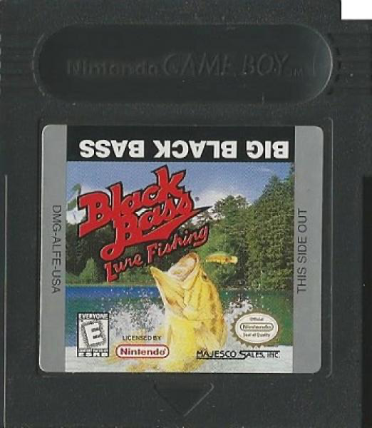 Black Bass: Lure Fishing - Game Boy Color