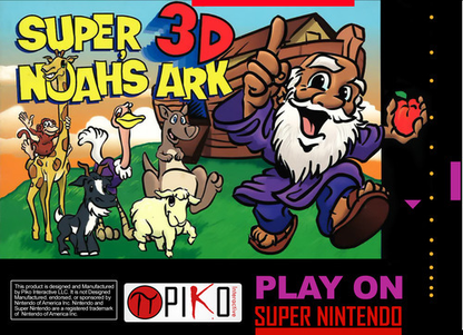 Super Noah's Ark 3D (Re-Release) - SNES