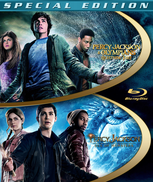 Percy Jackson & The Olympians: The Lightning Thief / Percy Jackson: Sea Of Monsters (Blu-ray) - Blu-ray Fantasy VAR PG