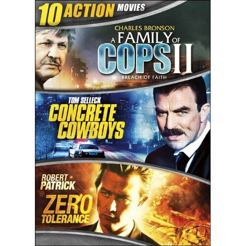 10-Movie Action Collection: Wrong Road / Zero Tolerance / Gunshy / The Rapture / Breach Of Faith: A Family Of Cops II / ... - DVD