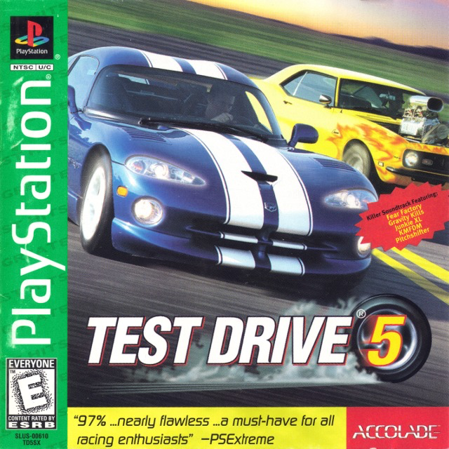 Test Drive 5 - Greatest Hits - PS1