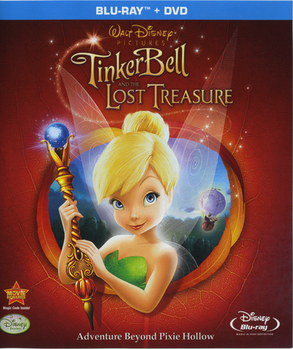 Tinker Bell And The Lost Treasure - Blu-ray Animation 2009 G