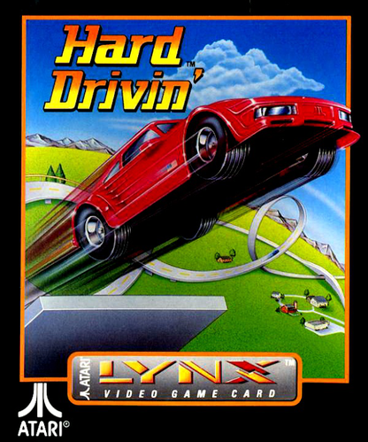 Hard Drivin' - Atari Lynx
