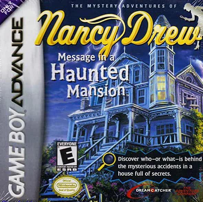 Nancy Drew Message in a Haunted Mansion - Game Boy Advance