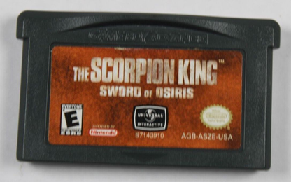Scorpion King Sword of Osiris, The - Game Boy Advance