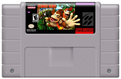 Donkey Kong 3: Another Rise! Cartridge Snes US Version super mario