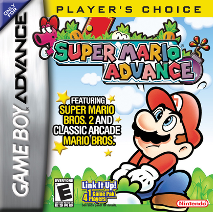Super Mario Advance - Player's Choice - GBA
