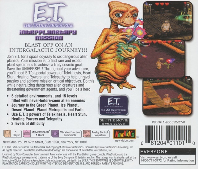 ET: Interplanetary Mission - PS1