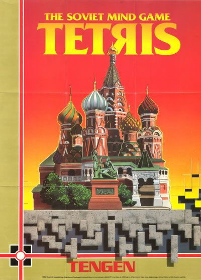 Tetris The Soviet Mind Game Tengen - NES