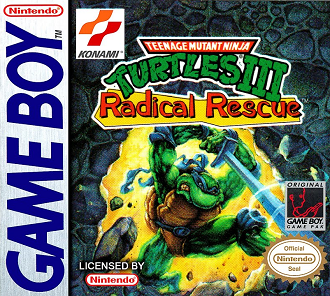 Teenage Mutant Ninja Turtles III: Radical Rescue - Game Boy