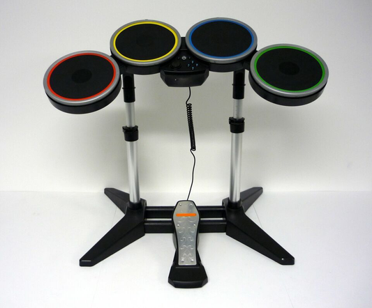 Drum Kit Rock Band Wireless Black - Wii