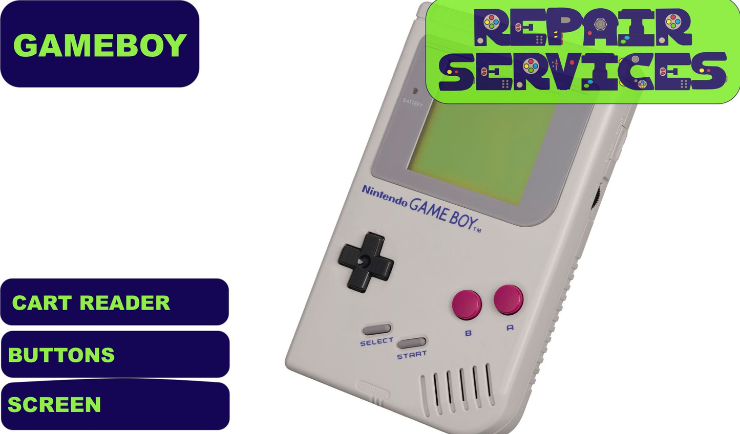 Gameboy Console Repair - Website Repair Service