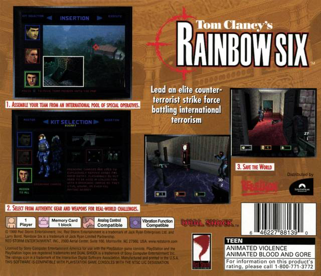 Tom Clancy's Rainbow Six - PS1