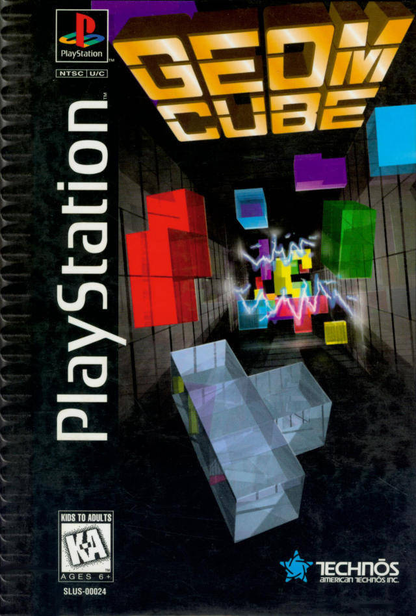 Geom Cube (Longbox) - PS1