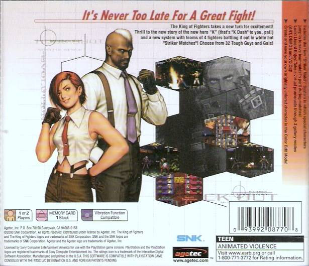 King of Fighters 99 - PS1