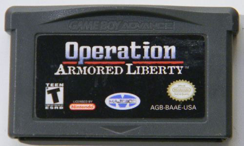Operation Armored Liberty - Game Boy Advance