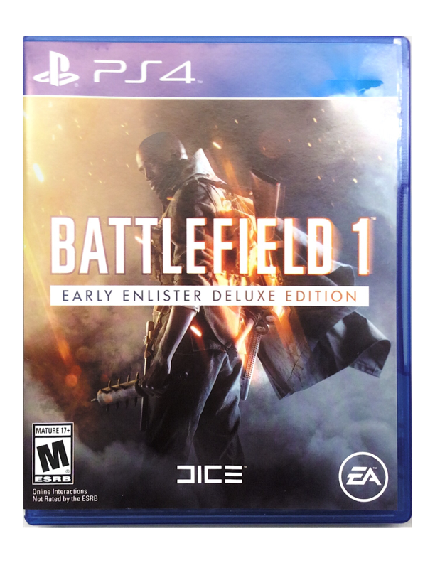 Battlefield 1 - Early Enlister Deluxe Edition - PS4