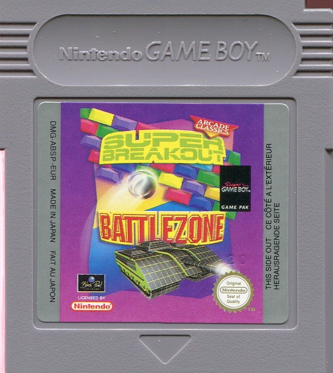 Arcade Classics: Super Breakout + Battlezone - Game Boy
