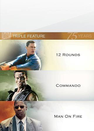 12 Rounds / Commando / Man On Fire - DVD