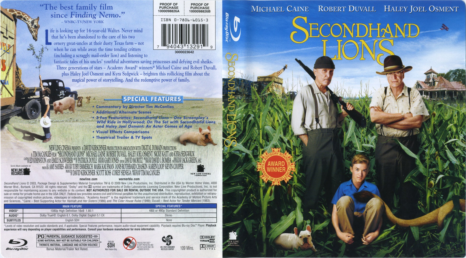 Secondhand Lions Used Blu-rays For Sale Movie Store Gameroom