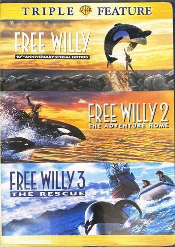 Free Willy (Special Edition) / Free Willy 2 / Free Willy 3 - DVD