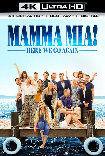 Mamma Mia! Here We Go Again Sing-Along Edition - 4K Blu-ray Comedy 2018 PG-13