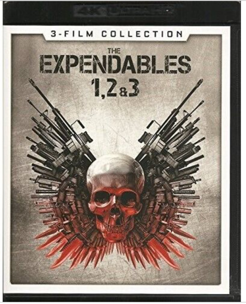 Expendables 1, 2, & 3 - 4K Blu-ray Action VAR VAR