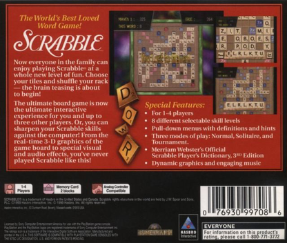 Scrabble - PS1
