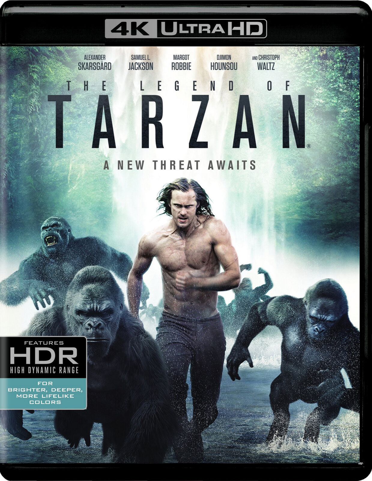 Legend Of Tarzan - 4K Blu-ray Action/Adventure 2016 PG-13