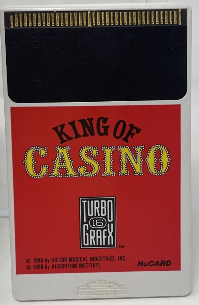 King Of Casino - NEC Turbo Grafx 16