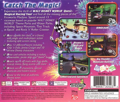 Walt Disney World Quest: Magical Racing Tour - PS1