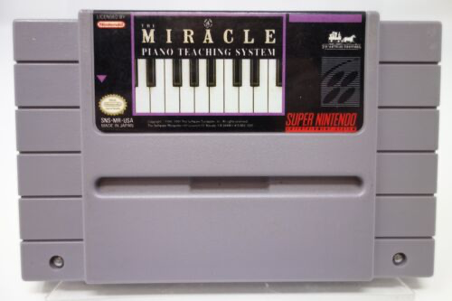 Miracle Piano Teaching System, The (Game Only) - SNES