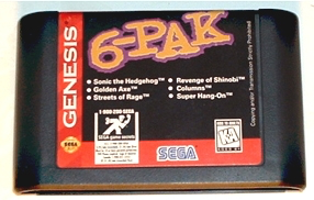 6-Pak Games - Genesis