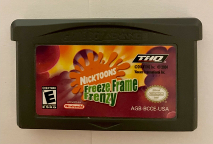 Nicktoons Freeze Frame Frenzy - Game Boy Advance