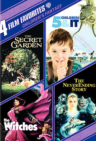 4 Film Favorites: Children's Fantasy: Neverending Story (1984) / The Witches / The Secret Garden / Five Children & It - DVD