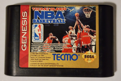 Tecmo Super NBA Basketball - Genesis