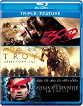 Alexander (2004/ Widescreen/ Revisited: The Unrated Final Cut/ Blu-ray) / Troy (2004/ Blu-ray) / 300 - Blu-ray Action/Adventure VAR VAR