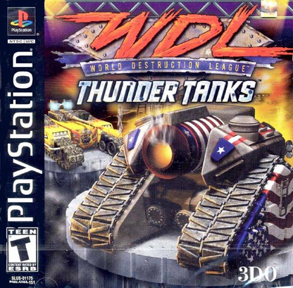 World Destruction League: Thunder Tanks - PS1