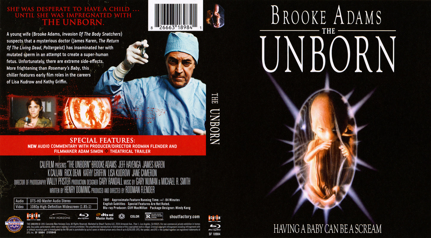 Unborn - Blu-ray Horror 1991 R