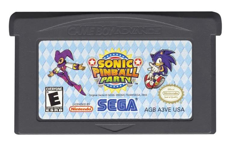Sonic Pinball Party - Game Boy Advance
