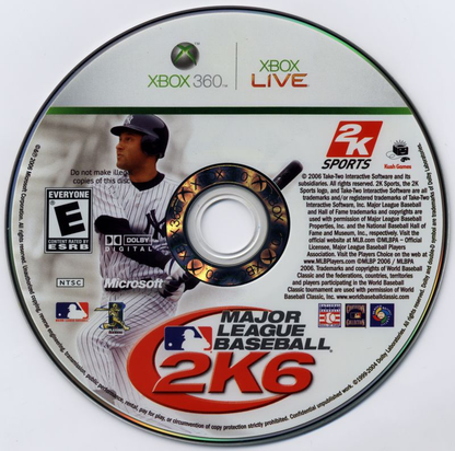 Major League Baseball MLB 2K6 - Xbox 360