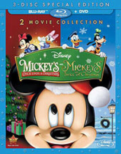 Mickey's Once Upon A Christmas /  Mickey's Twice Upon A Christmas (DVD & Blu-ray Combo) - Blu-ray Animation VAR VAR