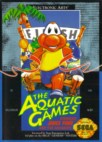 Aquatic Games The Starring James Pond and the Aquabats - Genesis