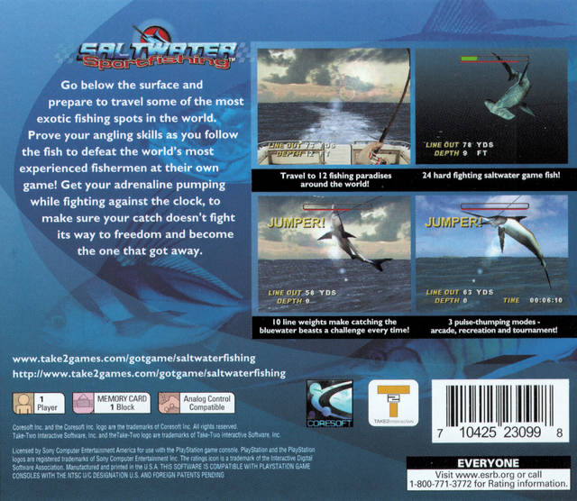 Saltwater Sport Fishing - PS1