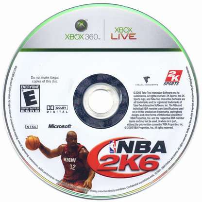 NBA 2K6 - Xbox 360