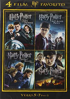 4 Film Favorites: Harry Potter Years 5 - 7: The Order Of The Phoenix / The Half-Blood Prince / The Deathly Hallows - DVD