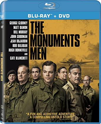 Monuments Men - Blu-ray War 2014 PG-13