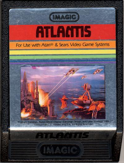 Atlantis (Picture Label) - Atari 2600