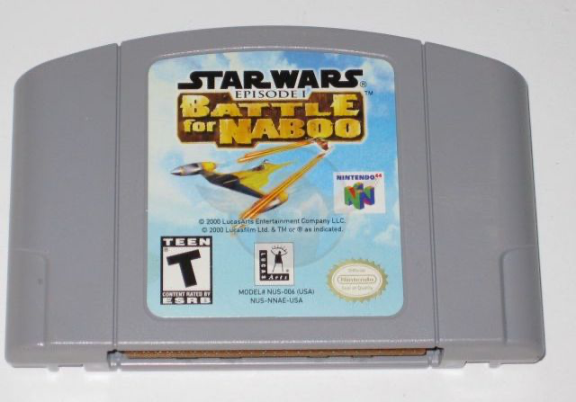 Star Wars Battle for Naboo - N64